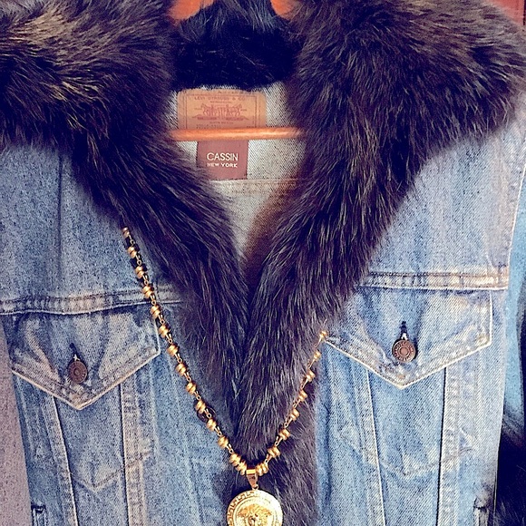 CASSIN of New York Jean Jacket - Picture 4 of 7